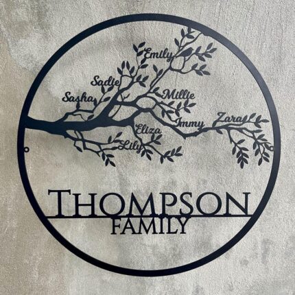 Tree of Life Family Sign