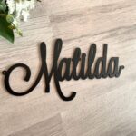 Custom Script Name Sign