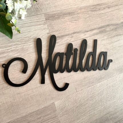 Custom Script Name Sign
