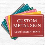 Custom Warning Metal Sign