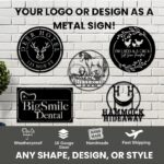 Custom Business Logo Metal Sign