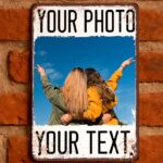Custom Photo Metal Plaque