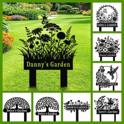 Personalized Garden Stake Sign