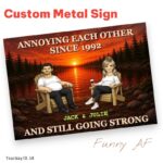 Funny Couple Pride Sign