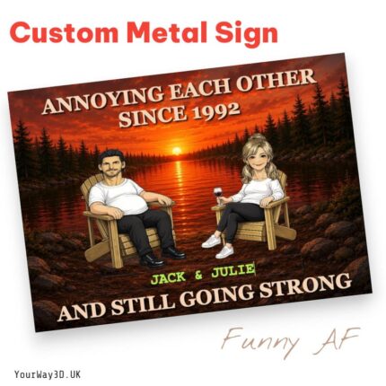 Funny Couple Pride Sign