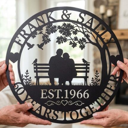 Parents Anniversary Gift Sign