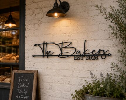 Personalized Family Wall Sign